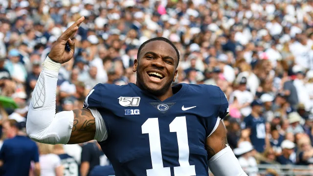 Micah Parsons 2019-08-31 Penn State -vs- Idaho Football