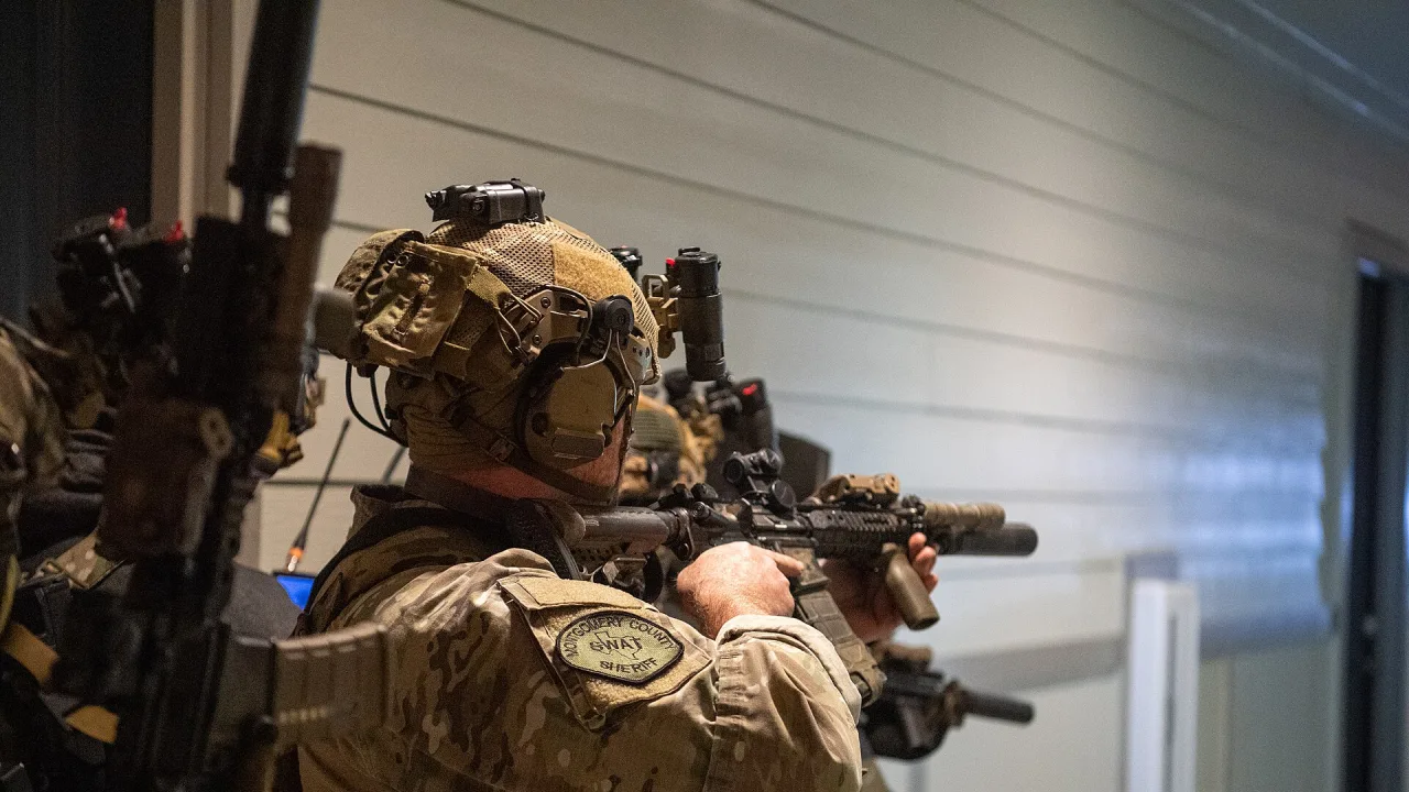 Montgomery County Sheriff’s Office Swat Team during Operation Triple Beam