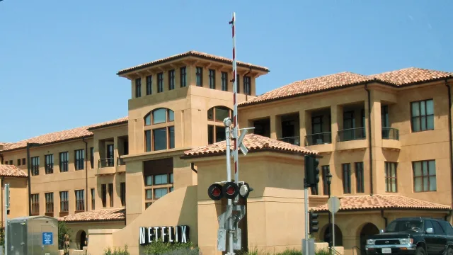 The headquarters of Netflix in Los Gatos.