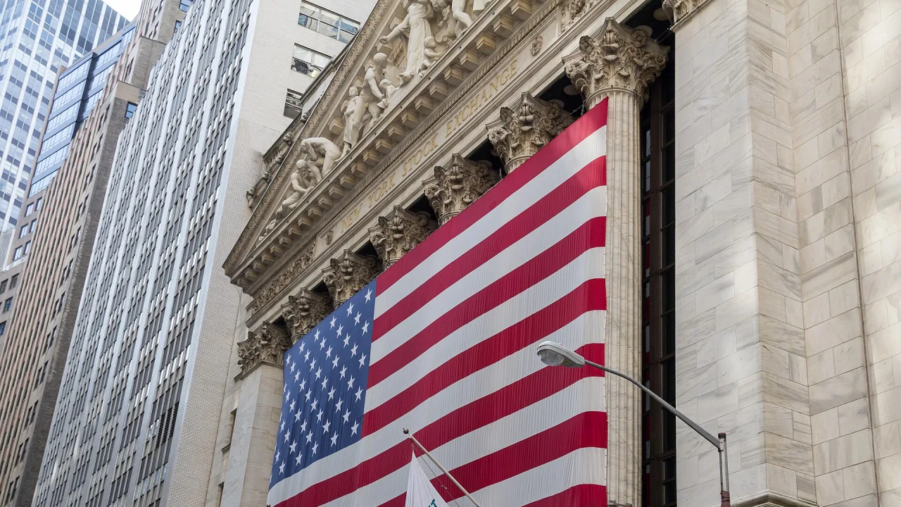 New York Stock Exchange in New York City, New York, USA