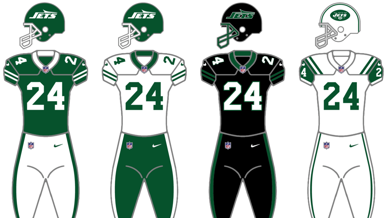 New York Jets Uniforms 2024-Present