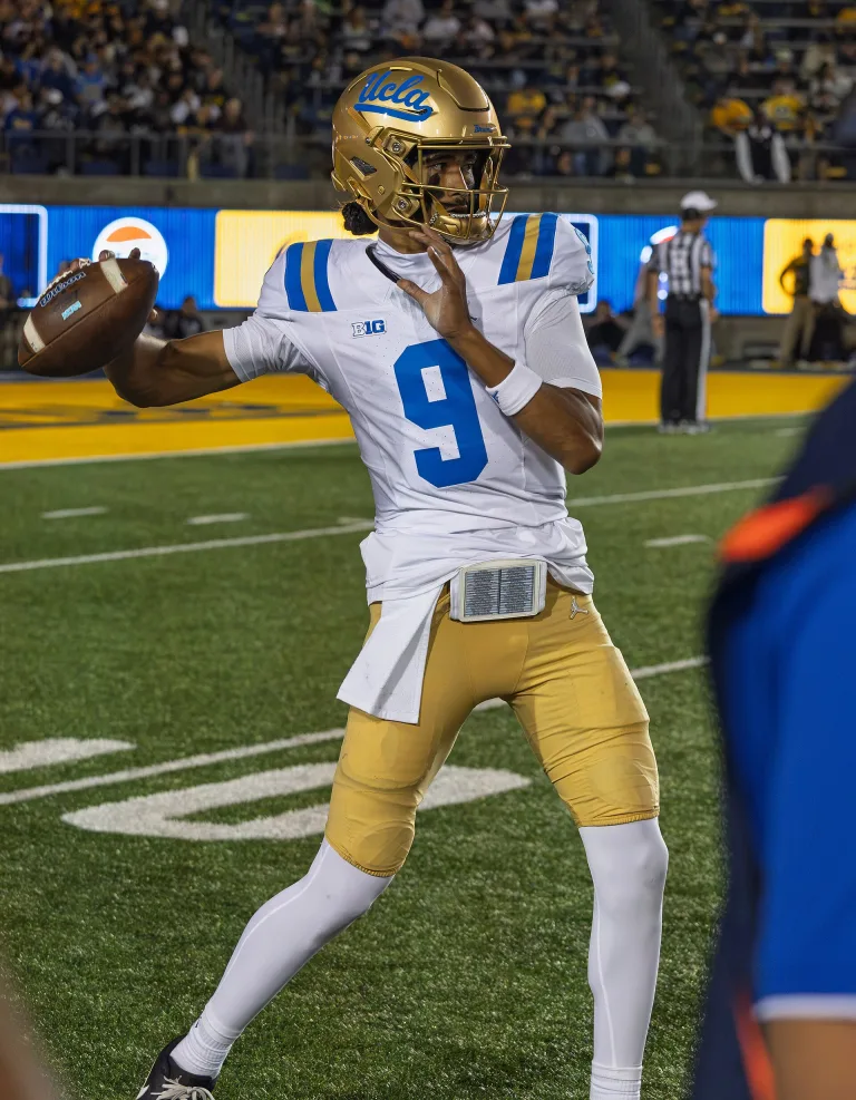 Nico Iamaleava at the UCLA Bruins at California Golden Bears football game on September 5, 2026