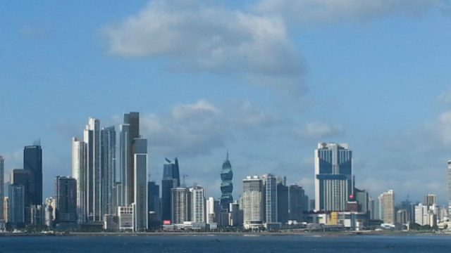 Skyline Panama City, Panama.