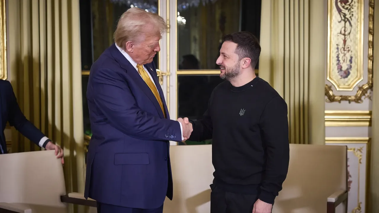 Paris Hosted a Trilateral Meeting Between Volodymyr Zelenskyy, Emmanuel Macron and Donald Trump.