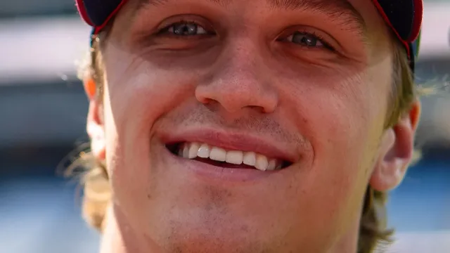 Petey Halpin at Progressive Field on May 30, 2026