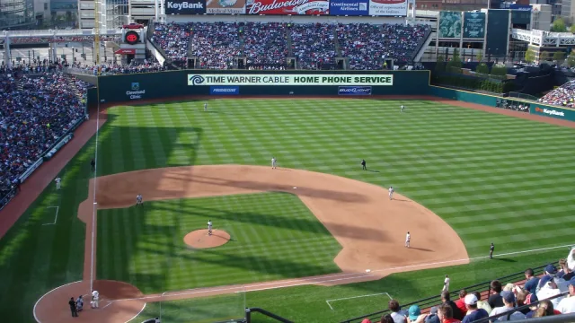 Progressive Field in Cleveland, Ohio