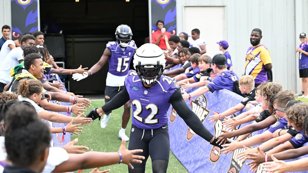 Governor Moore And Lt Governor Miller Attend Ravens Training Camp by Pat Siebert at 1 Winning Dr, Owings Mills, MD 21117
