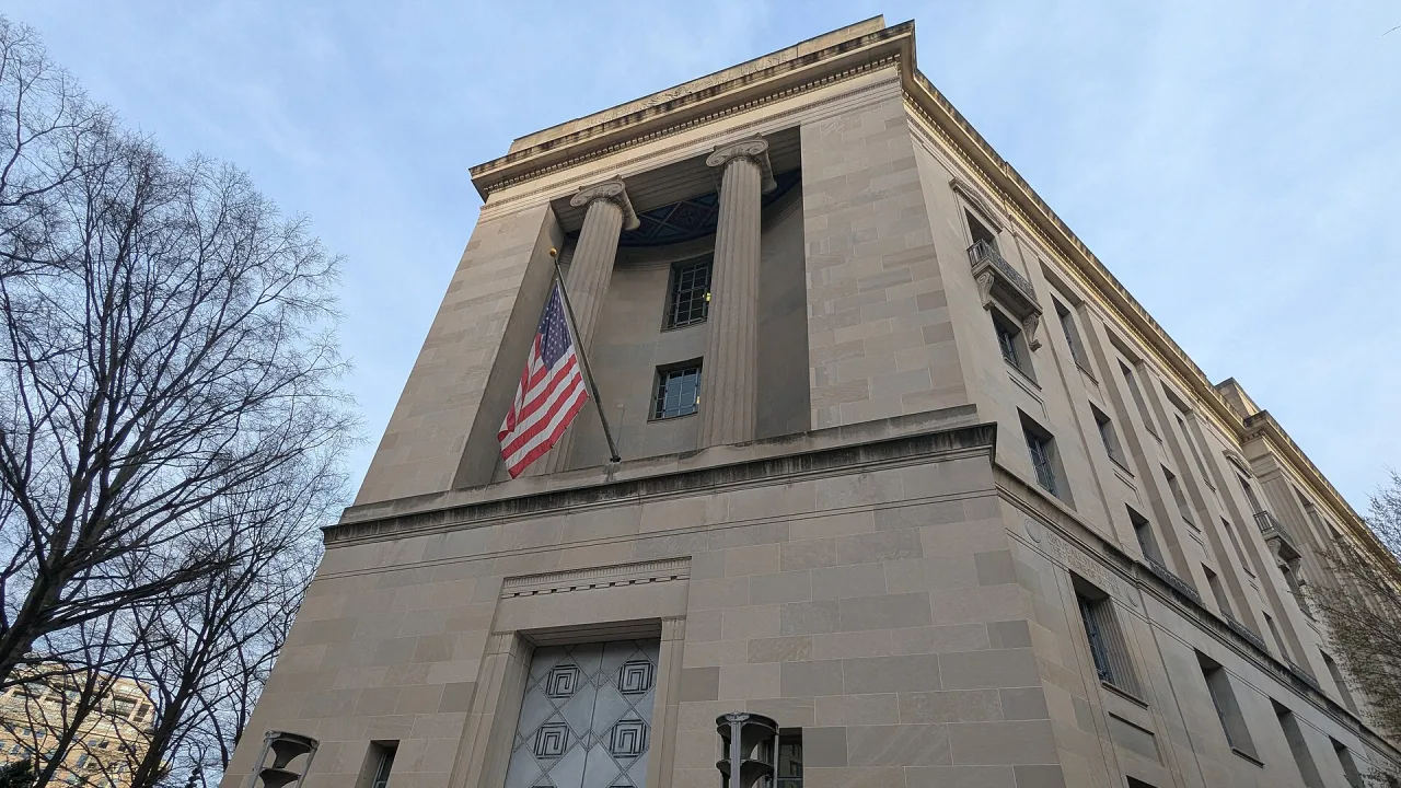 Robert F. Kennedy Department of Justice Building exterior door