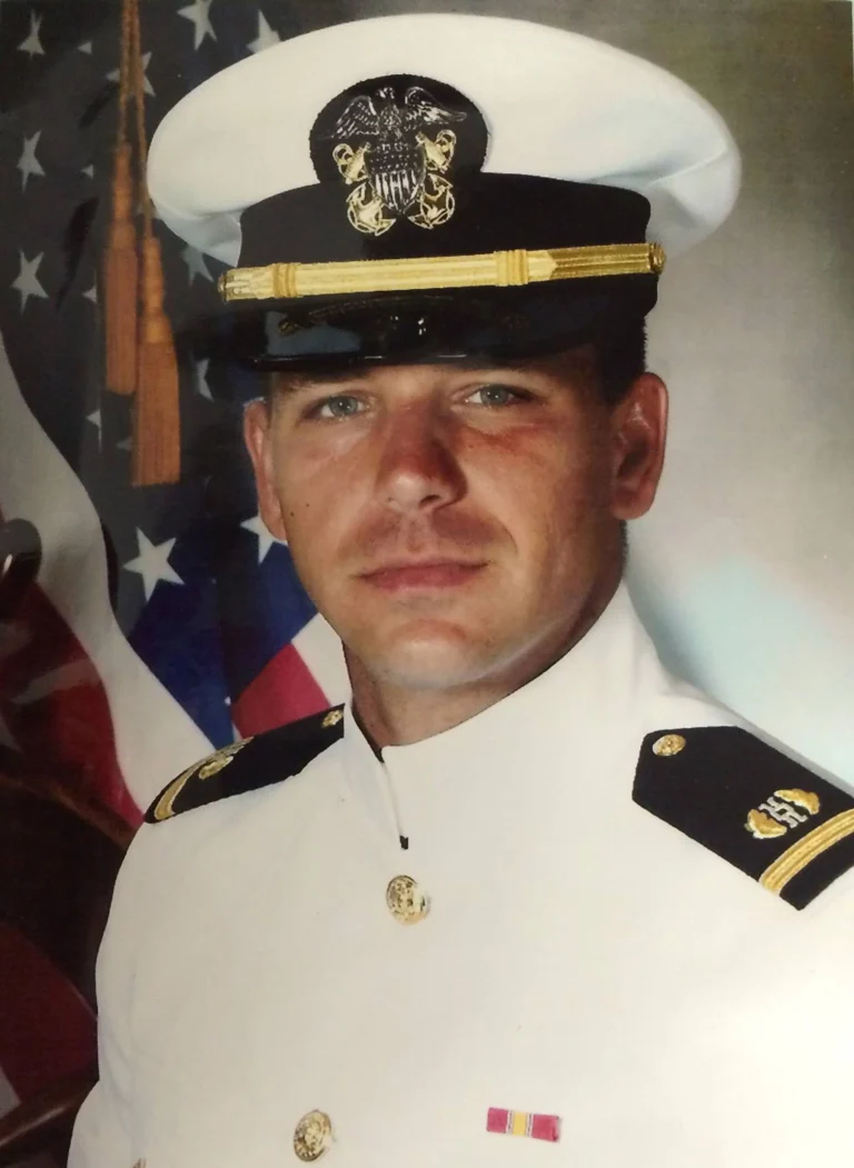 US Navy Ensign Ron DeSantis