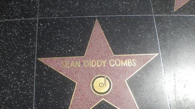Sean "Diddy" Combs' star on the Hollywood Walk of Fame