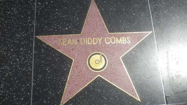 Sean "Diddy" Combs' star on the Hollywood Walk of Fame