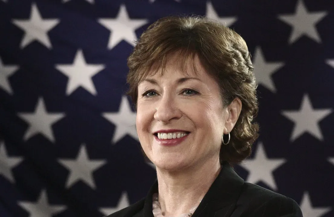 Susan Collins (R-ME), member of the United States Senate.