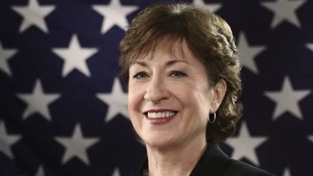 Susan Collins (R-ME), member of the United States Senate.
