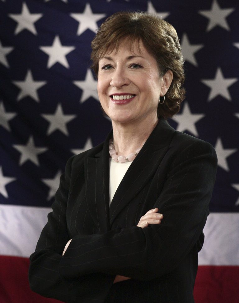 Susan Collins (R-ME), member of the United States Senate.