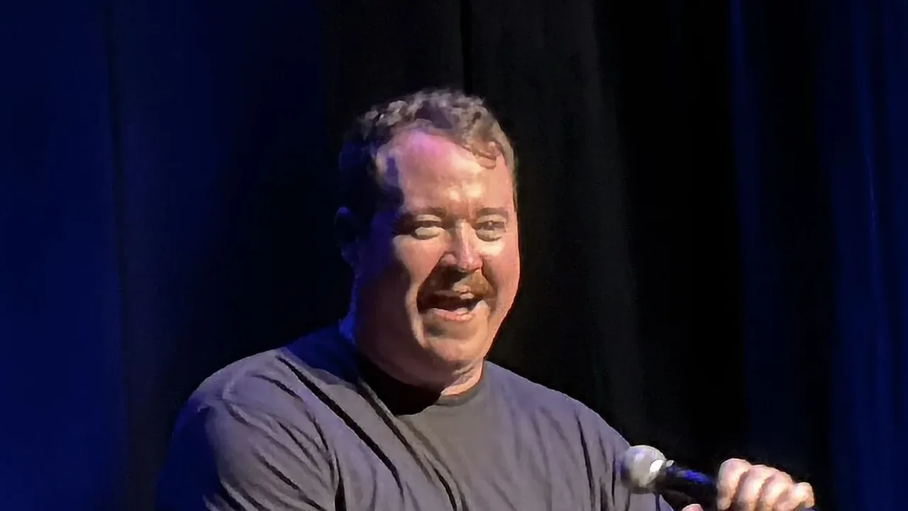 Shane Gillis performing at Hard Rock Live in Hollywood, FL on September 26, 2025