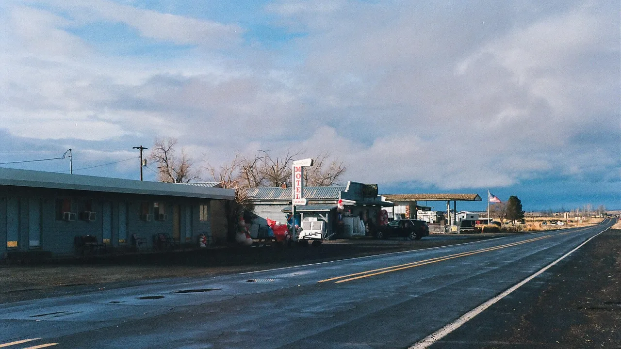 Silver Lake, looking west