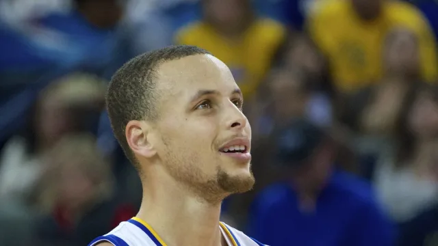 Stephen Curry close up