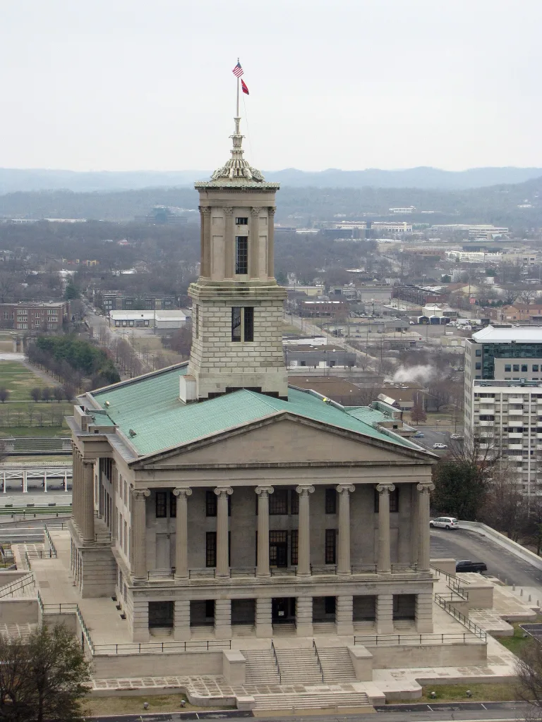 Tennessee State Capitol in Nashville.