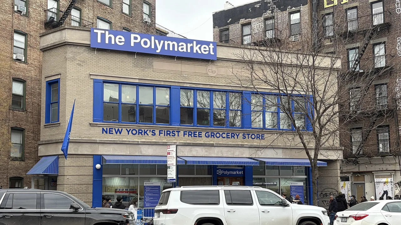 The Polymarket is NYCs first free grocery store, which was only a pop-up for about 5 days.