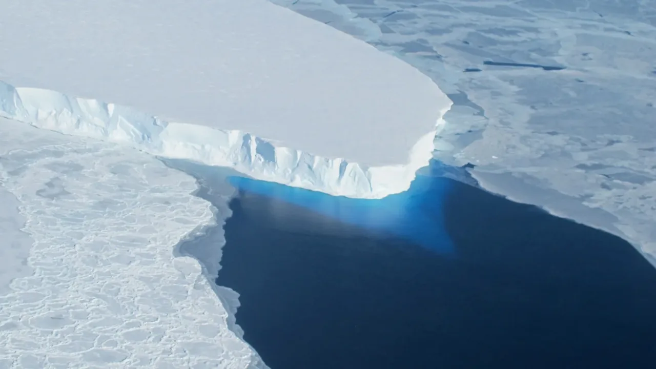 Glacier in West Antarctica