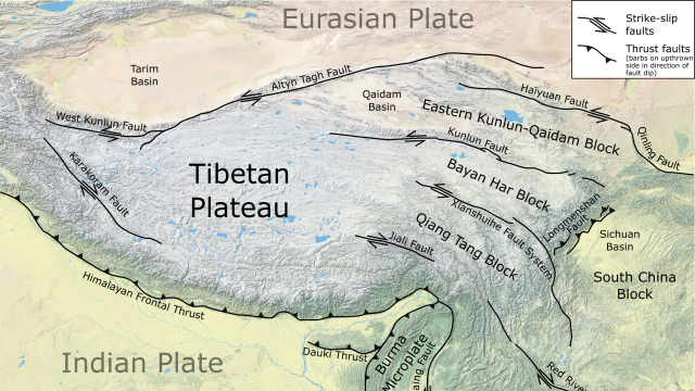 TibetanPlateauTectonics