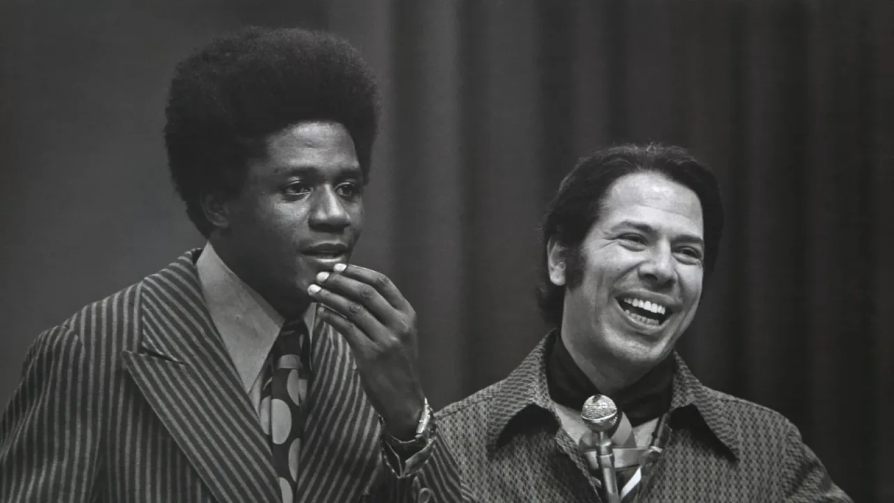 Tony Tornado e Sílvio Santos