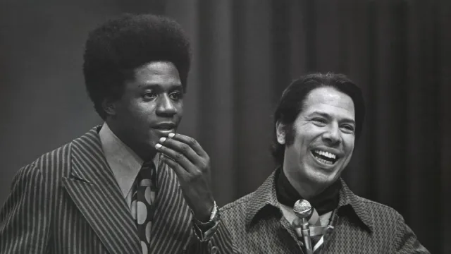 Tony Tornado e Sílvio Santos