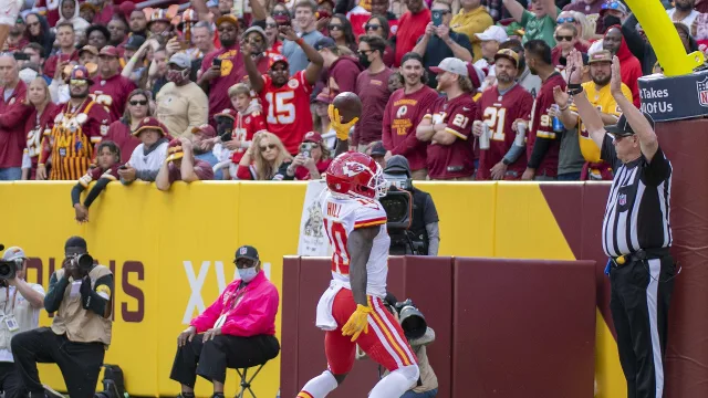 Tyreek Hill TD vs WFT OCT2021