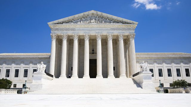 The U.S. Supreme Court building in Washington.