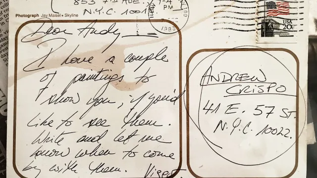 Viggo Mortensen Paintings Submission Inquiry 1983