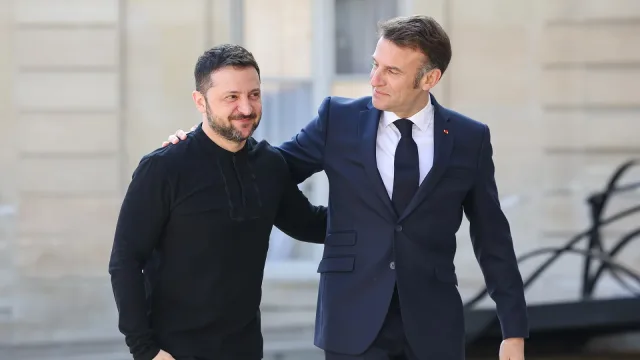 Volodymyr Zelenskyy & Emmanuel Macron - Paris, France 2025