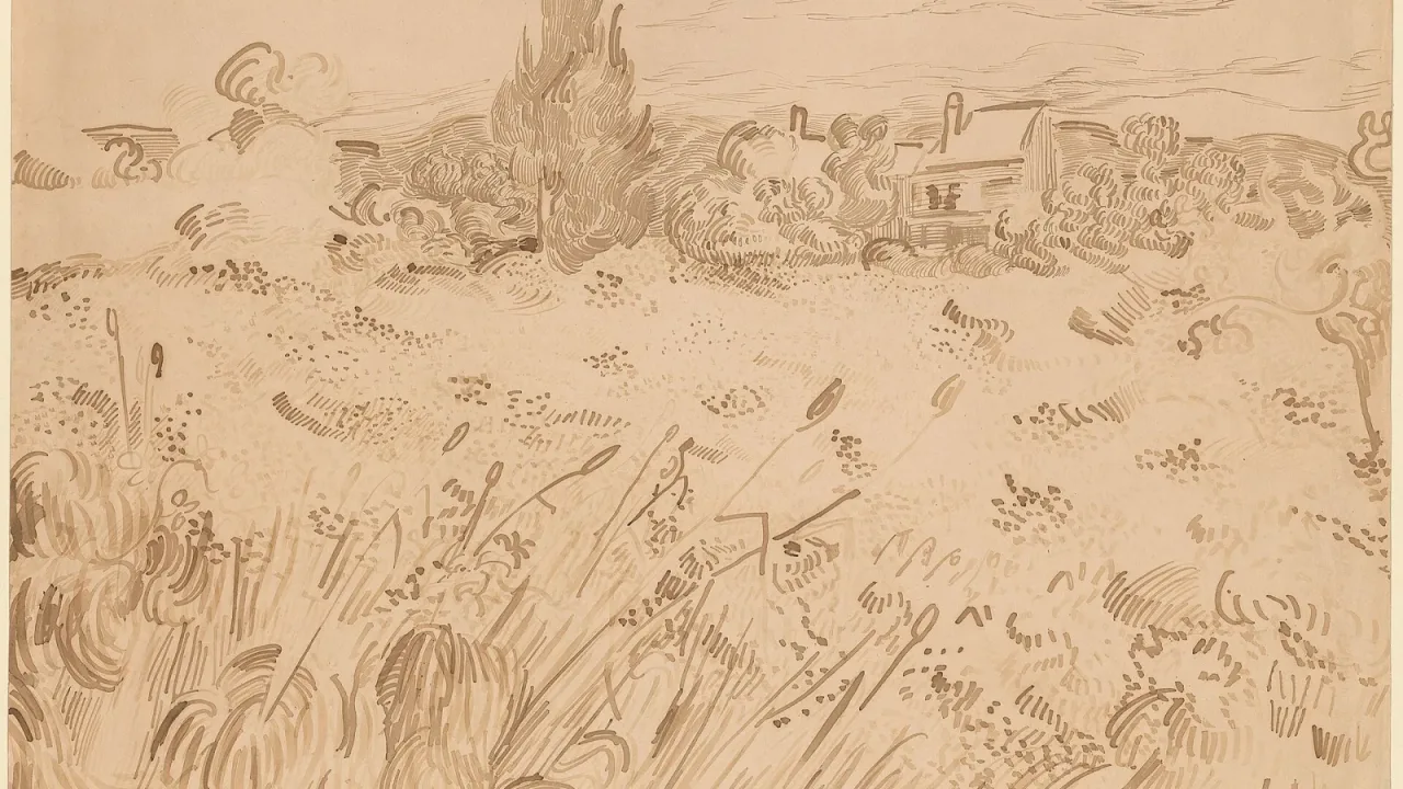 Wheatfield, Saint-Rémy de Provence